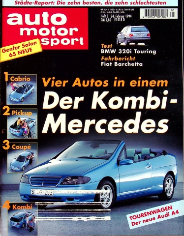 Deckblatt Auto Motor und Sport (05/1995)